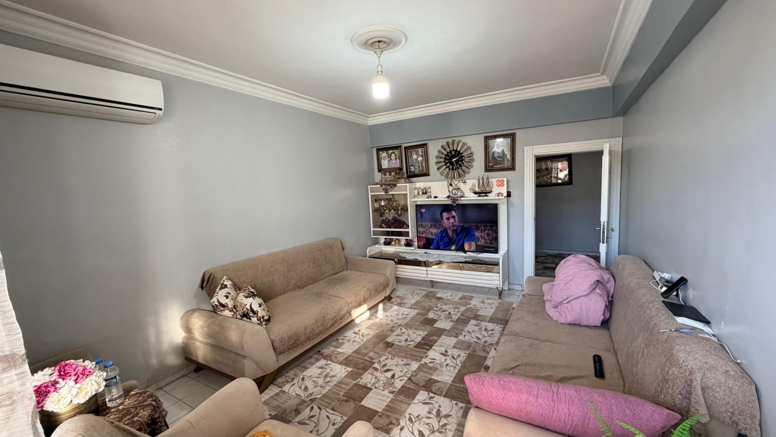 TESİSLERDE ANA CADDE ÜSTÜNDE 3+1 SATILIK DAİRE