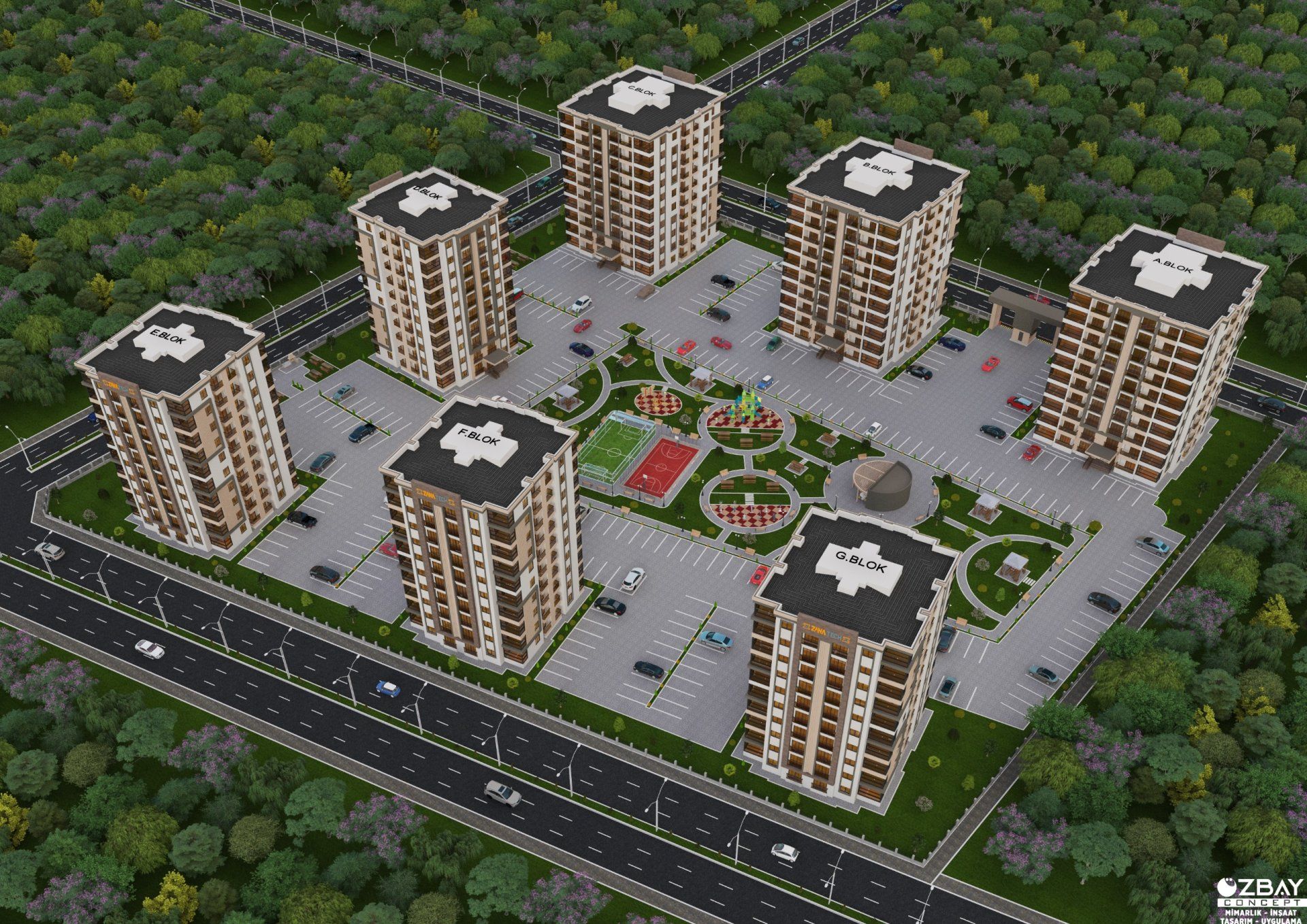 MAKROLIFE DEN SATILIK SIFIR 2+1 DAİRELER