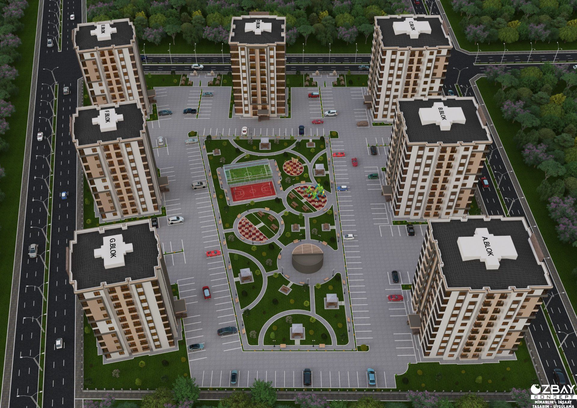 MAKROLIFE DEN SATILIK SIFIR 2+1 DAİRELER